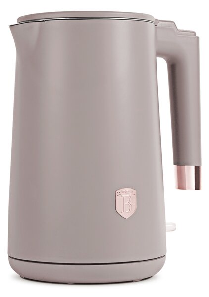 Rýchlovarná kanvica 1,7 L – Taupe Double Wall | BerlingerHaus