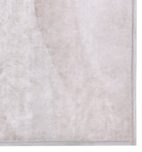 Koberec béžová látka 140 x 200 cm zvierací zebrový vzor protišmyková spodná strana pre podlahové kúrenie moderný štýl obývačka spálňa