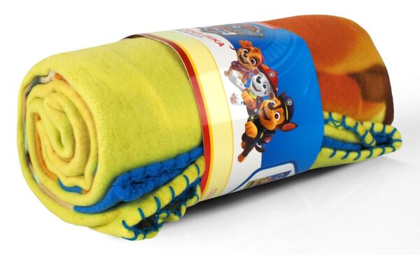 Jerry Fabrics Fleecová deka s motívom Tlapková patrola - Modrá | 100 x 150 cm