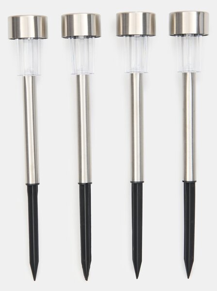 Sinsay - Solárne LED svetlá 4 pack - strieborná