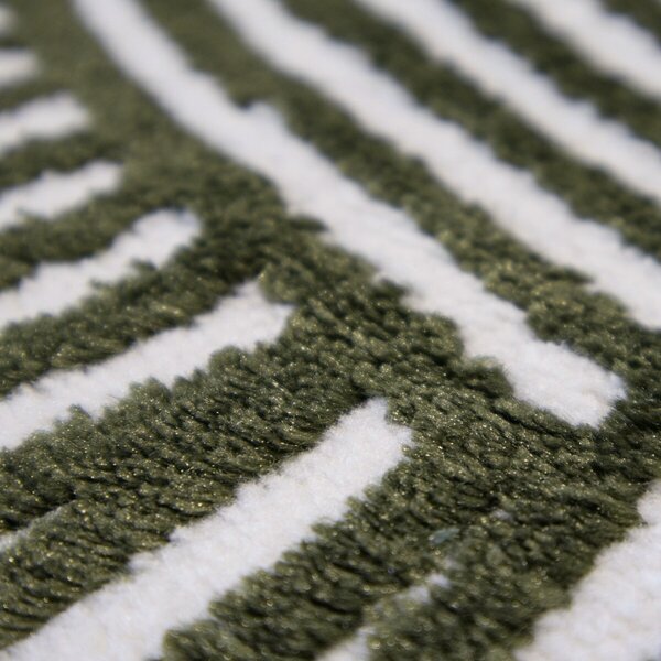 Angel Carpet, Kusový koberec Zafiro 25 Green, 60x110, zelená, kancelária