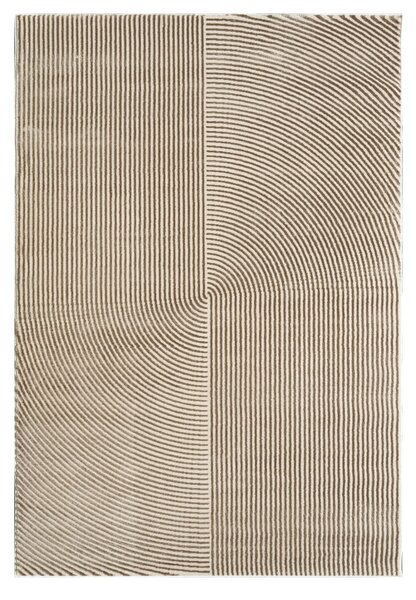 Angel Carpet, Kusový koberec Zafiro 19 Gold, 60x110, žltá, kancelária