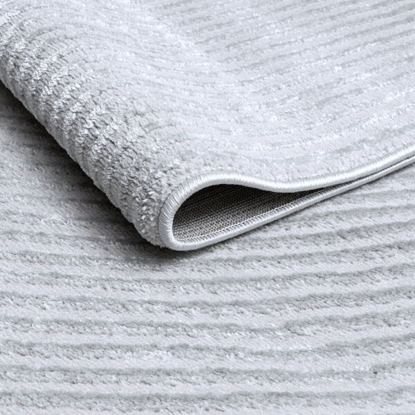 Angel Carpet, Kusový koberec Zafiro 19 Grey, 60x110, šedá, kancelária