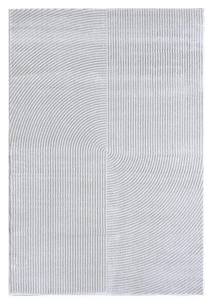 Angel Carpet, Kusový koberec Zafiro 19 Grey, 60x110, šedá, kancelária