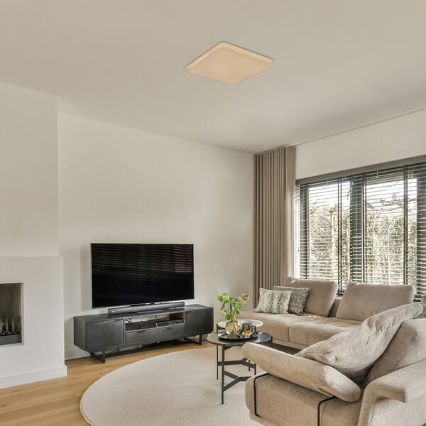 RABALUX 75013 Vendel stropné svietidlo so senzorom LED 280x280mm 12W/1000lm 4000K biela