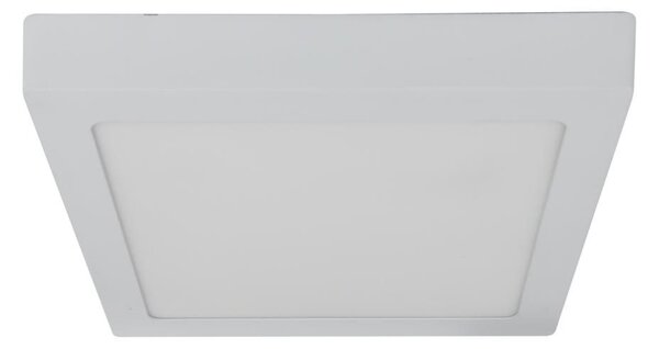 Hranatý LED panel ALBION - 6W, 4000K (denná biela), 12x12cm, biely