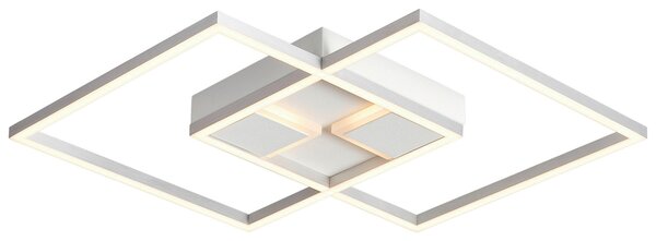 STROPNÉ LED SVIETIDLO, 42/42/4,5 cm Boxxx - Interiérové svietidlá