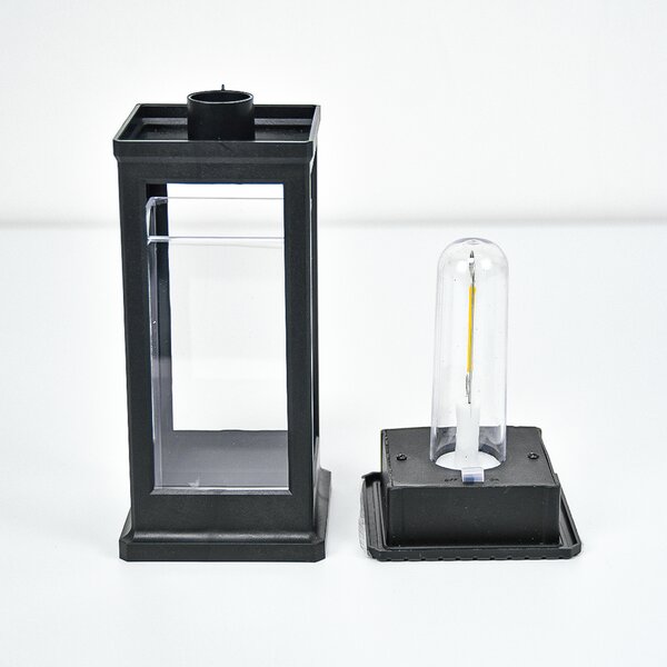 Bezdoteku LEDsolar Tungsten hranaté na osvetlenie cesty 2 ks, bezdrôtové, iPRO, 1W, teplá farba