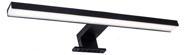 LED Kúpeľňové osvetlenie zrkadla SAMOS LED/8W/230V 4000K 40 cm IP44 čierna