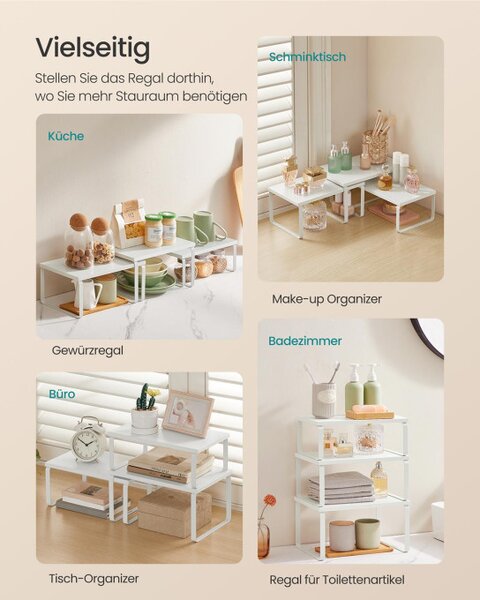 Set 3 kuchynských políc KCS220W01