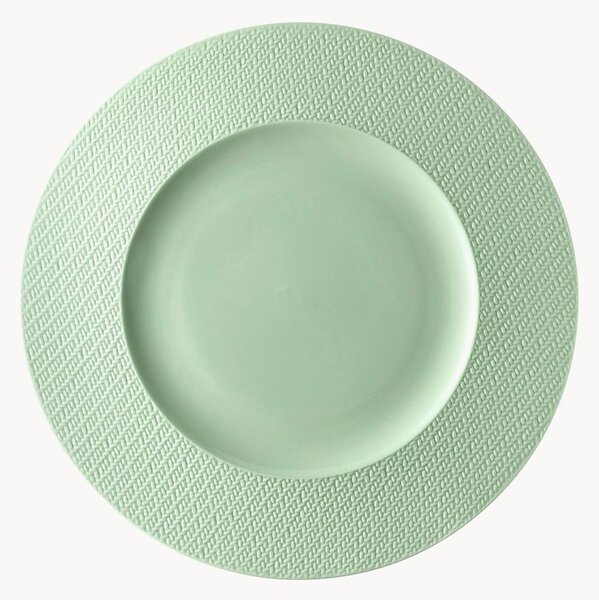 Porcelánové plytké taniere Kumi, 6 ks