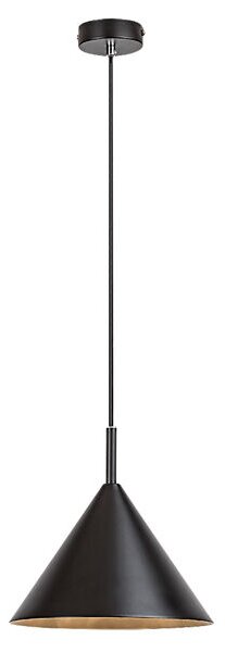 RABALUX 72007 Jarod závesné svietidlo 1xE27 D250mm čierna
