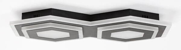 RABALUX 71114 Bitsi stropné svietidlo LED 44W/1600lm 3000+6000K čierna, biela