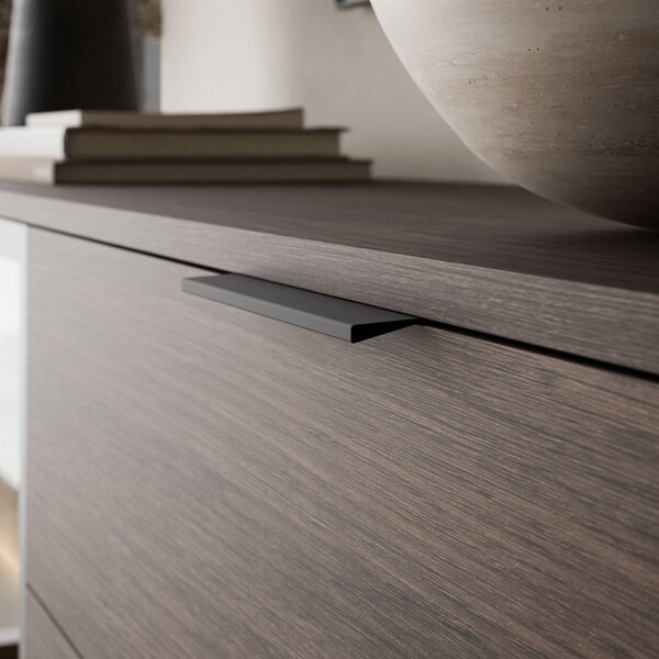 KOMODA SABATINO 2D3S DUB DUNIN LED 181 cm