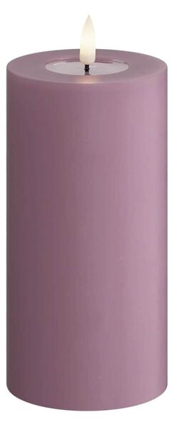 LED sviečka Light Purple 15 cm