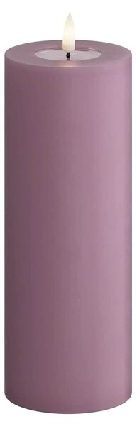 LED sviečka Light Purple 20 cm
