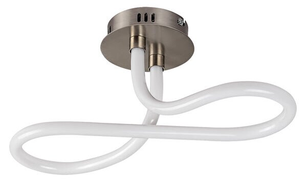 RABALUX 71008 Irelia stropné svietidlo LED 23W/2200lm 4000K saténový chróm, biela