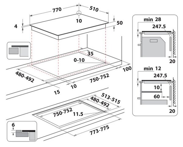 Whirlpool WL S3777 NE BM - Indukčná varná doska