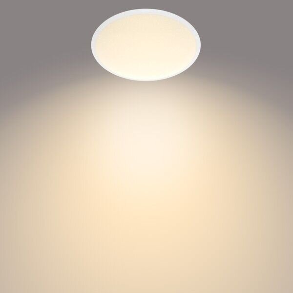 Philips 8719514326866 Cavanal stropné svietidlo LED D250mm 12W/1200lm 2700K IP44 biela SceneSwitch
