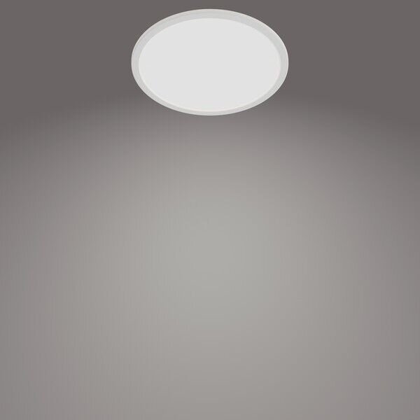 Philips 8719514327221 Super Slim CL550 stropné svietidlo LED D250mm 15W/1500lm 4000K IP44 biela SceneSwitch