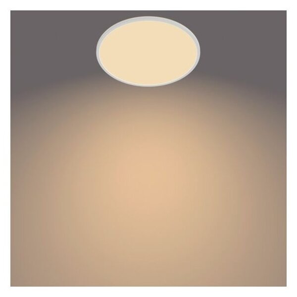Philips 8719514327061 Super Slim CL550 stropné svietidlo LED D430mm 22W/2000lm 2700K biela SceneSwitch