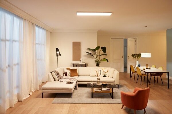 Philips 8719514326729 Super Slim panel CL560 stropné svietidlo LED 36W/3200lm 2700K biela SceneSwitch