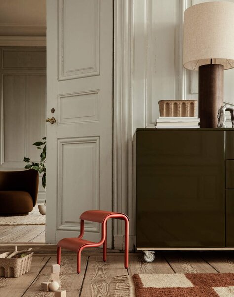 Ferm Living Schodíky Up Step, poppy red