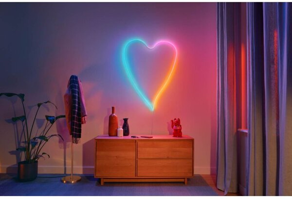Philips Wiz Colors 8720169072510 neon flex strip LED pás 3000mm LED 24W/150lm 2700-5000K+RGB biela Type-C