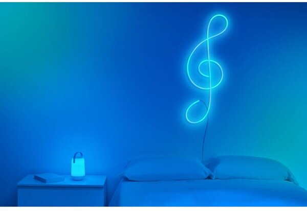 Philips Wiz Colors 8720169072510 neon flex strip LED pás 3000mm LED 24W/150lm 2700-5000K+RGB biela Type-C