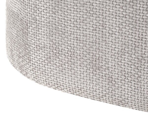 Taburetka s úložným priestorom sivá ženilka polyester čalúnená lavička moderný jednofarebný dizajn spálňa obývacia izba