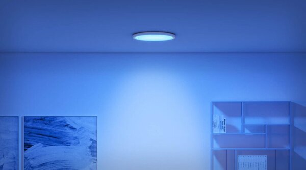 Philips Wiz Colors 8720169072619 SuperSlim stropné svietidlo LED D423mm 22W/2600lm 2700-6500K+RGB biela