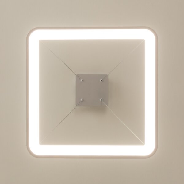 Brilagi - LED stmievateľný luster na lanku FALCON SLIM LED/50W/230V 50x50 cm biela + diaľkové ovládanie