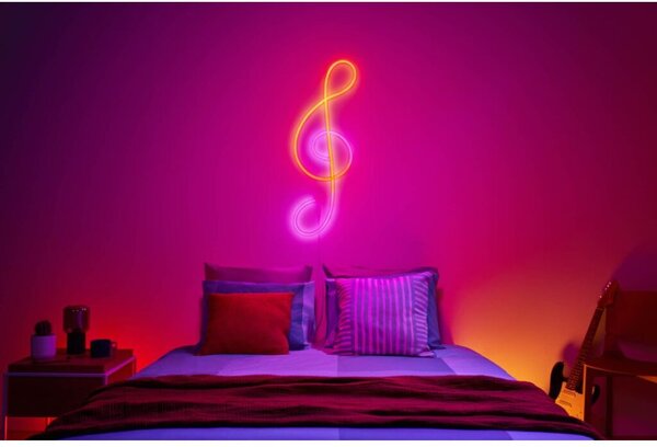 Philips Wiz Colors 8720169072510 neon flex strip LED pás 3000mm LED 24W/150lm 2700-5000K+RGB biela Type-C