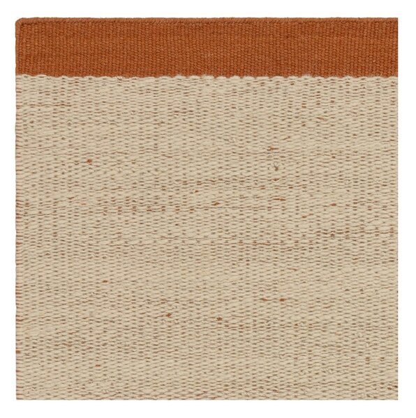 Krémový/terakotový ručne tkaný vlnený koberec 120x170 cm Lima Rust – Asiatic Carpets