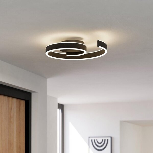 Eglo 901888 -LED RGBW Stmievateľné stropné svietidlo ANDABAIA-Z LED/37W/230V čierna