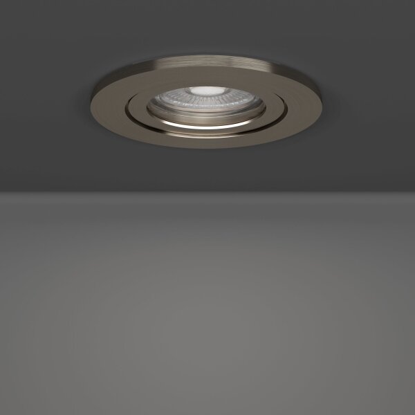Eglo 902268 -SADA 3x LED zapustené bodové svietidlo BARRANCO LED/4,8W/230V chróm