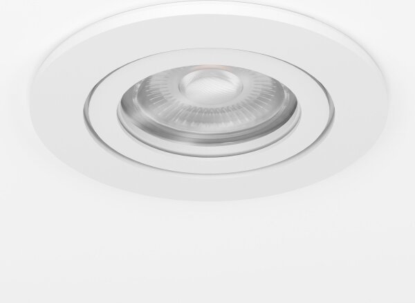 Eglo 902254 - LED zapustené bodové svietidlo BARRANCO 1xGU10/4,5W/230V biela