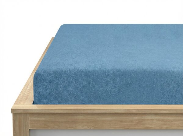 Froté plachta EXCLUSIVE modrá 90 x 200 cm