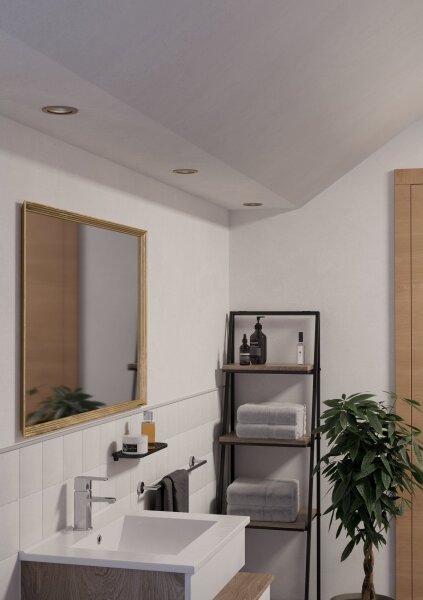 Eglo 902239 - SADA 3xLED kúpeľňové podhľadové svietidlo BARRANCO 1xGU10/4,5W/230V IP44 chróm