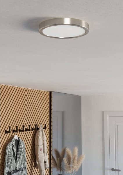 Eglo 901316 - LED stropné svietidlo FUEVA LED/11,5W/230V 2700/4000/6500K pr.21,1cm chróm