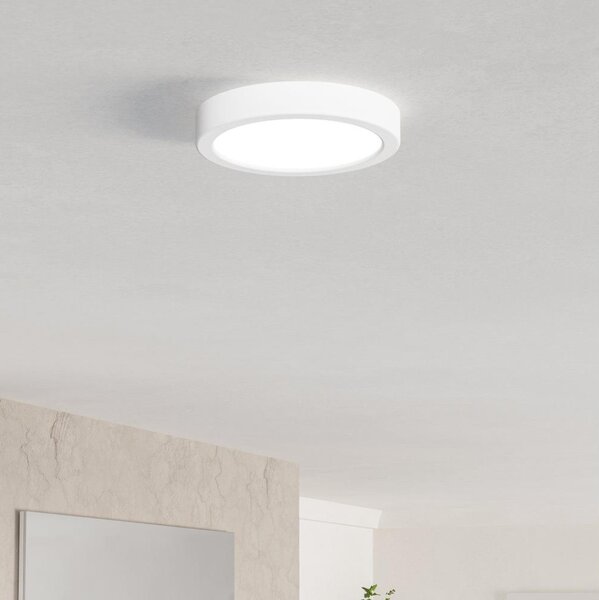 Eglo 901332 - LED kúpeľňové stropné svietidlo FUEVA LED/7,5W/230V pr.16,6cm IP44 biela