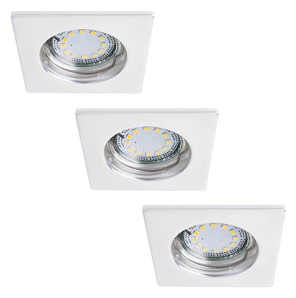 Rabalux 1052 - SADA 3x LED podhľadové svietidlo LITE 1xGU10-LED/3W/230V IP44