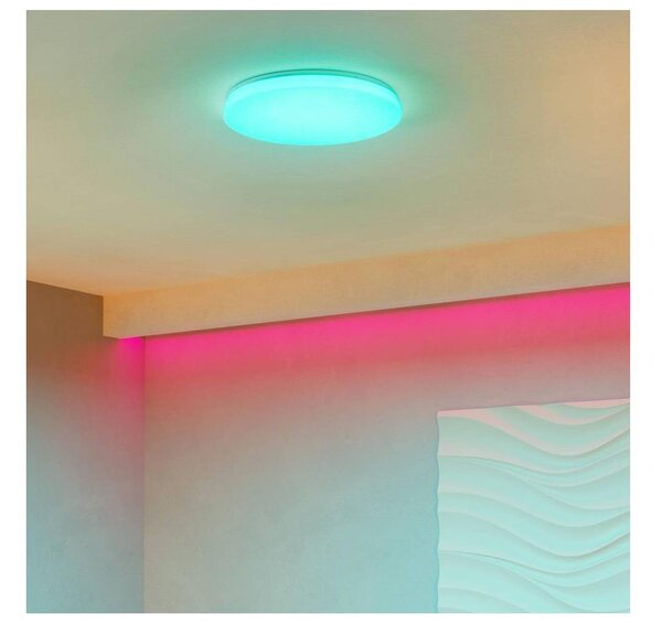Eglo 902197-LED RGBW Stmievateľné stropné svietidlo FRANIA-Z LED/20W/230V priemer 43 cm
