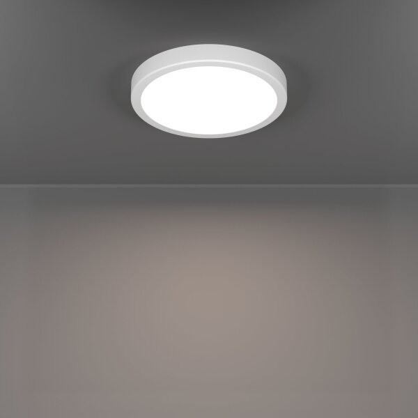Eglo 901333 - LED kúpeľňové stropné svietidlo FUEVA LED/11,5W/230V priemer 21,1 cm IP44 biela