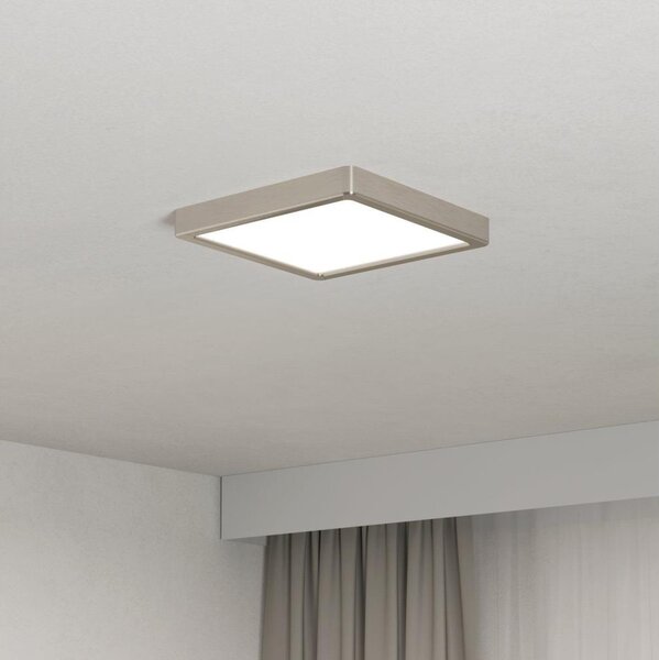 Eglo 901321 - LED stropné svietidlo FUEVA LED/10,5W/230V 2700/4000/6500K 22x22 cm chróm