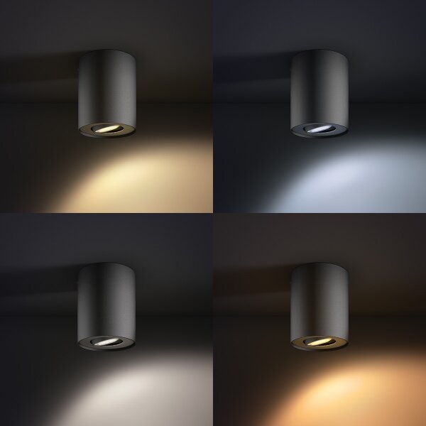 Philips 56330/30/P8 - LED Stmievateľné bodové svietidlo PILLAR Hue 1xGU10/5,5W