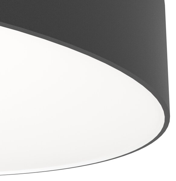 Eglo 901904 - LED RGBW stmievateľné stropné svietidlo GALLIZZI-Z LED/26W/230V pr. 49 cm čierna