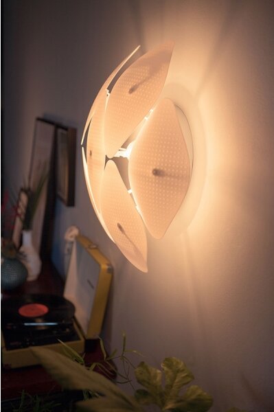 Philips 40963/31/PN - Nástenné svietidlo MYLIVING CHIFFON 1xE27/60W/230V