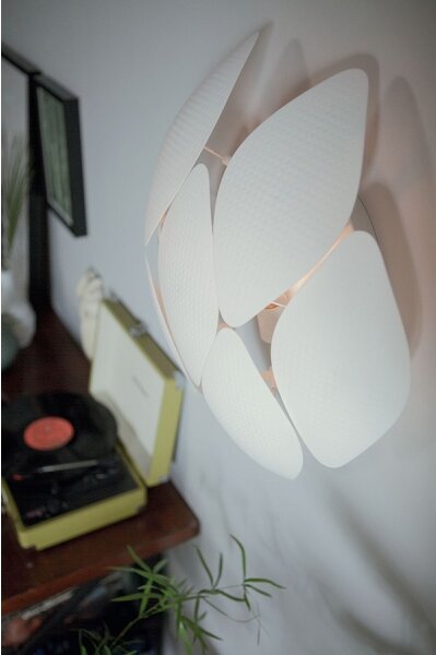 Philips 40963/31/PN - Nástenné svietidlo MYLIVING CHIFFON 1xE27/60W/230V