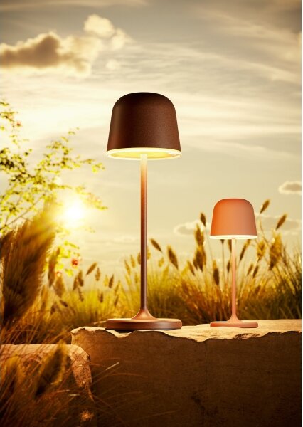 Eglo 901938 -LED stmievateľná vonkajšia nabíjateľná stolová lampa MANNERA-S LED/1,8W/5V IP54 oranžová